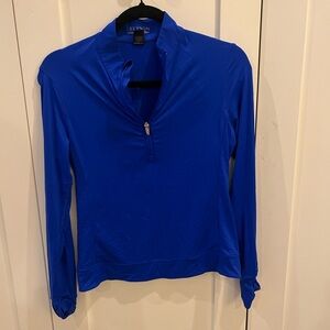 Greyson Women's Blue Long Sleeve Top- better than Lulu Lemon.